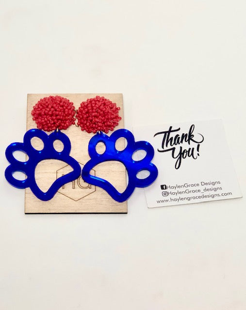 Paw Print Mascot Baubles