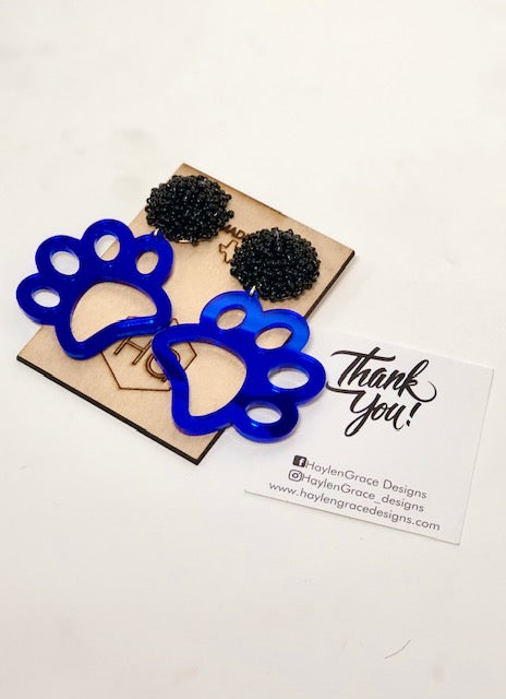 Paw Print Mascot Baubles